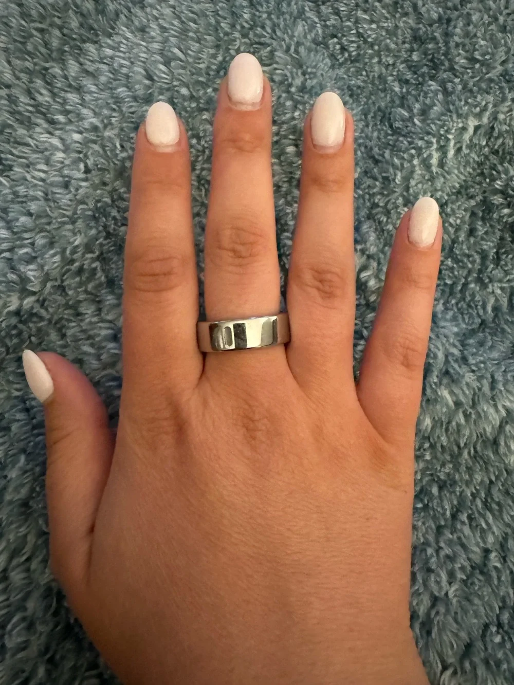 Oura Ring Gen 4 in Silver 10